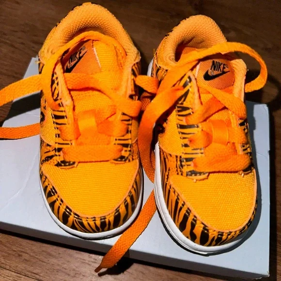 Nike infant tiger dunks